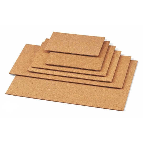 Faibo Plancha de Corcho para Manualidades - Medidas 30 x 60cm · Pack de 10 uds.