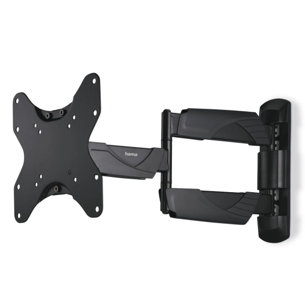 Hama Soporte de Pared para TV hasta 48" - Peso Max 35kg - Inclinable - Giratorio - VESA 200x200mm - Acero - Gestor de Cables - Color Negro