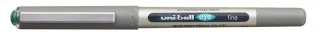 Uni-ball Eye Fine UB-157 Boligrafo de Tinta Liquida - Punta de Bola 0.7mm - Tinta Resistente al Agua y Luz - Sistema de Control de Tinta - Color Verde · Pack de 12 uds.