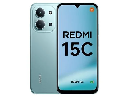 Xiaomi Redmi 15C Smartphone Pantalla 6.9" - 4GB - 128GB - Camara Principal 50MP - Bateria 6000mAh - Color Verde