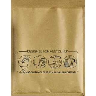 Fellowes Bankers Box Pack de 50 Bolsas de Burbujas Acolchada - Medida 270x360mm - Burbujas Internas para Amortiguacion - Ideal para Productos Fragiles - Tira Autoadhesiva para Cierre - Dimen