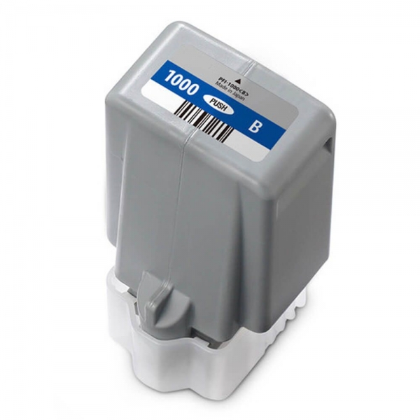 Canon PFI1000 Blue Cartucho de Tinta Pigmentada Generico - Reemplaza 0555C001/PFI-1000B