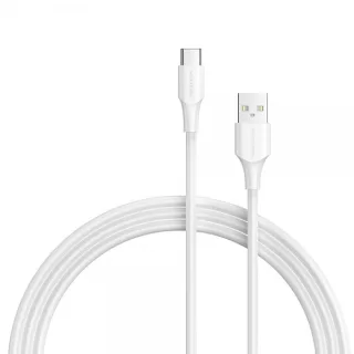 Vention Cable USB-A Macho a USB-C Macho - 1m - 3A - 60W - 480Mbps - Color Blanco