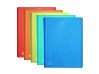 Oxford Urban A3 Carpeta de 20 Fundas Soldadas A3 - Tapa de Plastico Translucido - Colores Surtidos · Pack de 5 uds.