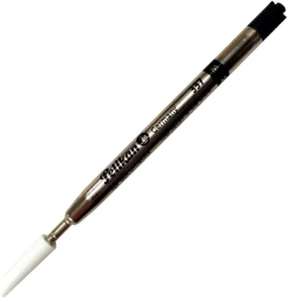 Pelikan Recambio Boligrafo 337 Formato Internacional M - Recambio Universal - Medio - Color Negro · Pack de 5 uds.