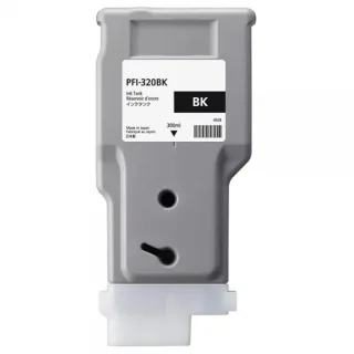 Canon PFI320 Negro Cartucho de Tinta Pigmentada Generico - Reemplaza 2890C001/PFI-320BK