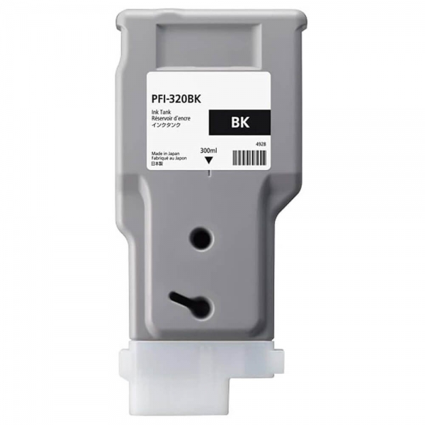 Canon PFI320 Negro Cartucho de Tinta Pigmentada Generico - Reemplaza 2890C001/PFI-320BK