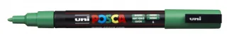 Posca PC-3M Marcador de Pintura - Punta de Poliester Conica 0.9-1.3mm - Tinta Base al Agua - Resistente a la Luz - Color Verde · Pack de 6 uds.