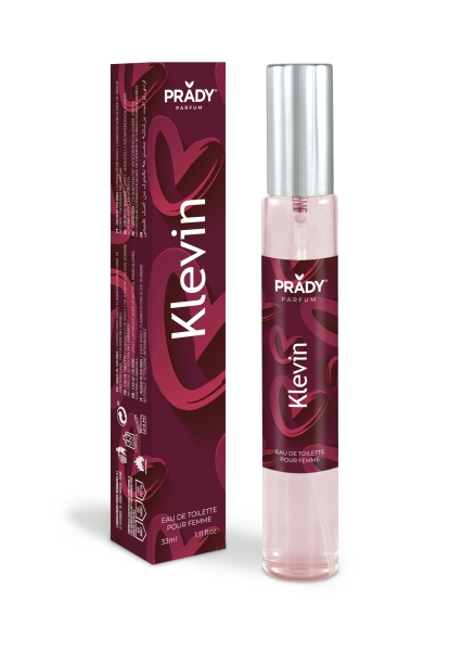 Prady Colonia de Mujer Klevin - Frasco de 33 ml - Spray Pulverizador