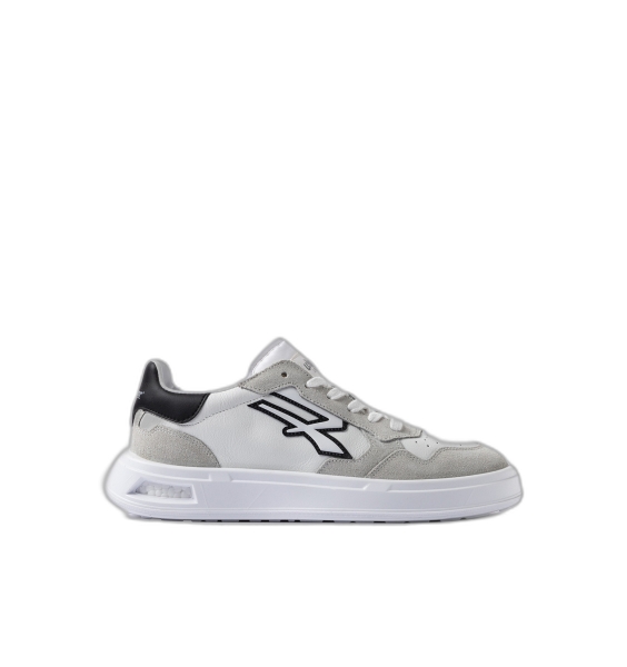 Upower Helix Calzado de Seguridad Bajo - Talla 35 - Proteccion OB SR, Diseño Ergonomico, Suela Antideslizante - Color Blanco/Gris