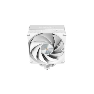 Mars Gaming MCPU-X5 Disipador CPU con 280W de Potencia - Ventilador PWM de 120mm - 5 Heatpipes HCT - Rendimiento Ultrasilencioso - Color Blanco