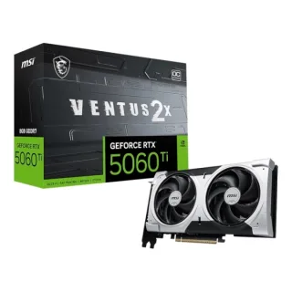 MSI GeForce RTX 5060 TI Tarjeta Grafica 8G VENTUS 2X OC PLUS 8GB GDDR7