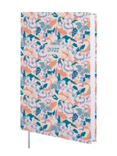 Finocam Dynamic Porto Design Agenda Profesional en Catalan - Anual 2027 - 1 Dia por Pagina - Formato Y10 - 140x204mm - Tapa Dura de Carton Forrado - Esquinas Microperforadas - Papel de 80g/m