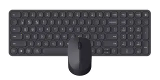 Rapoo 9310M Pack Teclado Ultrafino + Raton Inalambricos - Bluetooth y 2.4GHz - Raton 2400 DPI - Autonomia hasta 12 Meses - Color Negro
