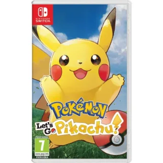 Nintendo Videojuego Pokemon Let's Go Pikachu! para Consola Nintendo Switch - Genero RPG por Turnos/Aventura - PEGI 7