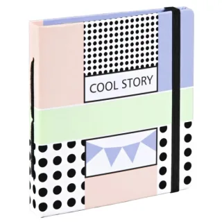 Hama Album de Fotos Personalizable - Capacidad para 56 Instantaneas de 5.4x8.6cm - Insercion Lateral - Tapa Plastificada - 11.7x12.7cm - Multicolor