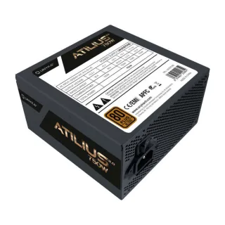Unykach Atilius 2.0 Black 750W 80 Plus Bronze Fuente de Alimentacion 750W ATX 2.3 - APFC - Ventilador 120mm - Bulk · Pack de 10 uds.