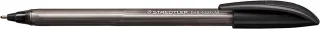 Staedtler Ball 4320 M Boligrafo Punta de Bola 1mm - Escritura Suave - Cuerpo Triangular - Color Negro · Pack de 10 uds.