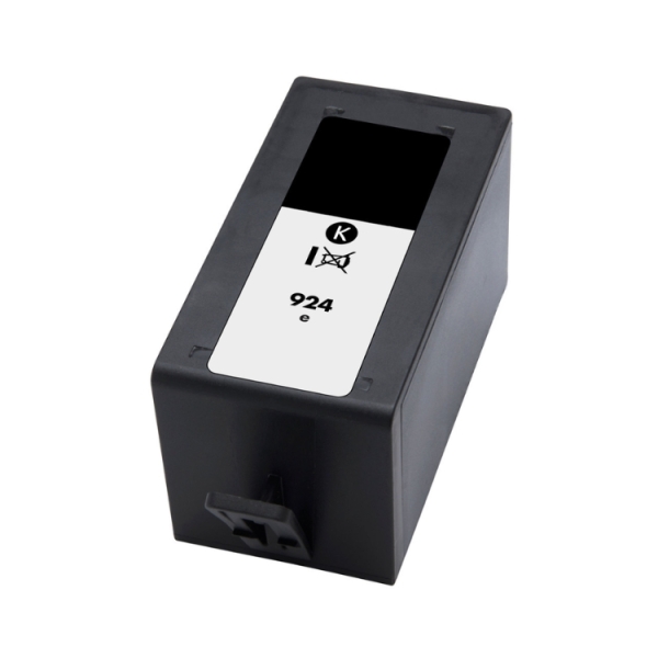 Generico HP 924e XL Negro Cartucho de Tinta - Reemplaza 4K0V0NE/4K0U6NE (Chip reforzado contra actualizaciones)