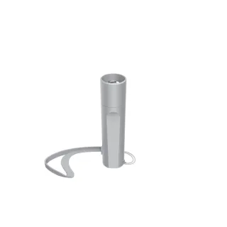 Hama Fl60 Linterna LED - Potencia 1W - 60 Lumenes - Funciona con 1 Pila AA - Color Plata