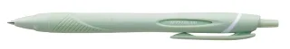 Uni-ball JetStream SXN-150 Pastel Boligrafo Retractil con Punta de Bola 1mm - Tinta Pigmentada Resistente al Agua y Luz - Secado Instantaneo - Tinta Color Azul - Cuerpo de Color Verde Pastel