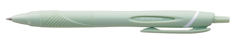 Uni-ball JetStream SXN-150 Pastel Boligrafo Retractil con Punta de Bola 1mm - Tinta Pigmentada Resistente al Agua y Luz - Secado Instantaneo - Tinta Color Azul - Cuerpo de Color Verde Pastel · Pack de 12 uds.