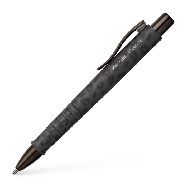 Faber-Castell Poly Ball Leo Edition 2026 Boligrafo Retractil XB - Forma Triangular Ergonomica - Suave al Tacto - Diseño Urban Jungle · Pack de 6 uds.