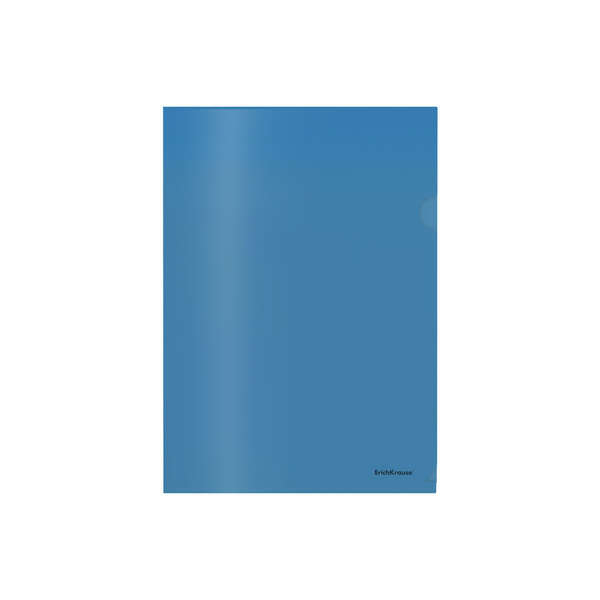 Erichkrause Dossiers Uñero Glossy Classic - A4 Semitransparente - Color Azul · Pack de 12 uds.