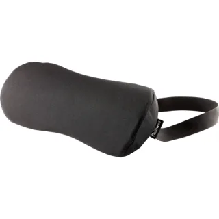 Fellowes Comfort Breyta Cojin Lumbar - Espuma con Contenido Reciclado - Correa Ajustable - Funda de Tejido de Poliester 100% Reciclado - Certificado por FIRA - Color Negro