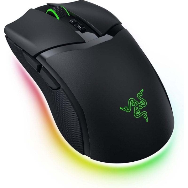 Razer Cobra PRO Raton Gaming - Sensor Optico 30000dpi - 10 Botones Programables - Wireless - Tecnologia Razer Chroma RGB - Color Negro