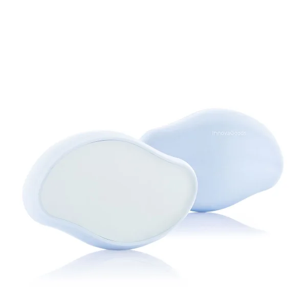Innovagoods Frepil Depilador Exfoliante por Friccion - Nanocristales - Facil Limpieza - 10.5x6.5x3.4cm - Color Azul