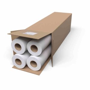 HP Pack de 4 Rollos Papel Blanco Universal Bond 80gr 24" - 610mm x 45.7m - (Pack 4 x Q1396A)