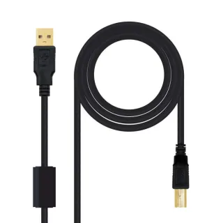 Nanocable Cable USB 2.0 Impresora Ferrita 3.0 M