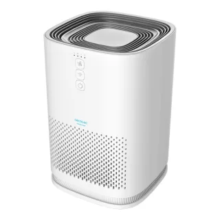 Cecotec TotalPure 1500 Connected Purificador de Aire - Potencia de 26W - Filtro de 3 Etapas - Control Wi-Fi - Cobertura hasta 40m3 - Sensor Pm 2.5 - Silencioso 61dB - 2 Modos de Uso - Color