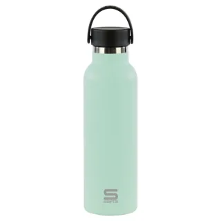 Safta Botella Termo de 600ml - Acero Inoxidable - Asa Superior - Color Menta