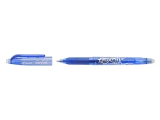 Pilot Frixion Ball Boligrafo de Gel Borrable - Punta de Bola 0.7mm - Trazo 0.4mm - Grip Ergonomico - Color Azul · Pack de 12 uds.
