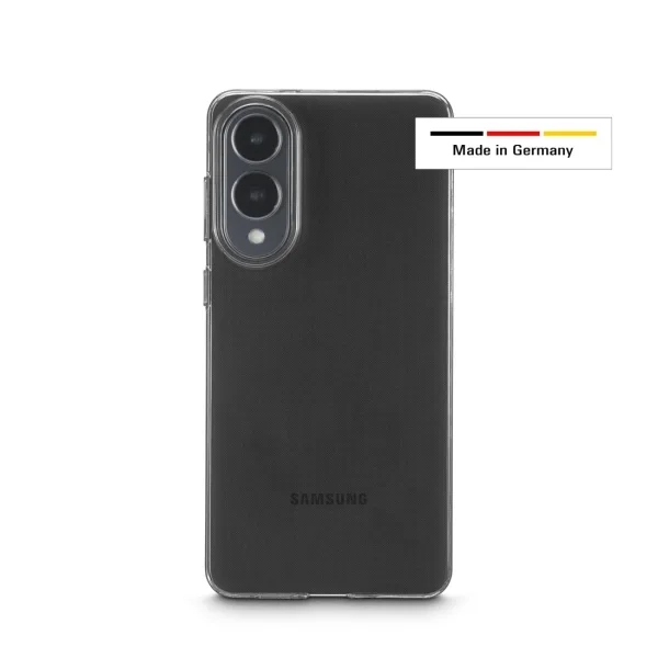 Hama Always Clear Funda para Samsung Galaxy S25 Edge - Antideslizante - Especial Antiamarilleo - Poliuretano Termoplastico - Bordes Elevados - Color Transparente