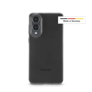 Hama Always Clear Funda para Samsung Galaxy S25 Edge - Antideslizante - Especial Antiamarilleo - Poliuretano Termoplastico - Bordes Elevados - Color Transparente