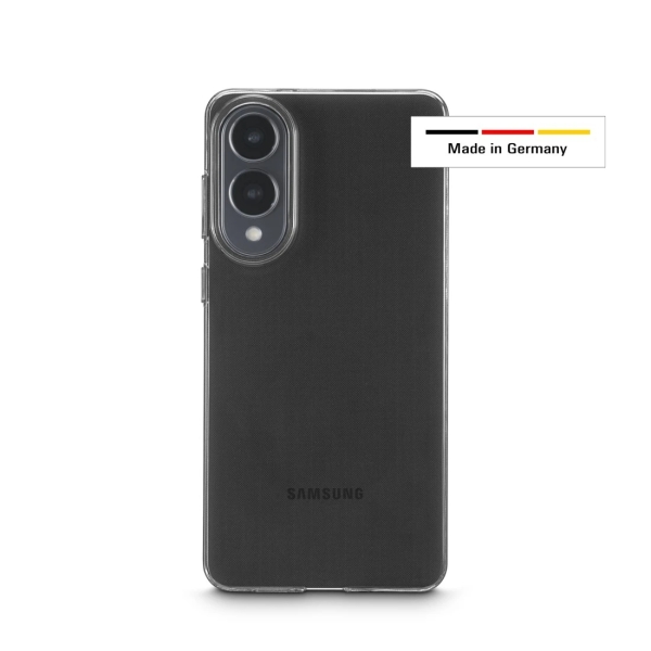 Hama Always Clear Funda para Samsung Galaxy S25 Edge - Antideslizante - Especial Antiamarilleo - Poliuretano Termoplastico - Bordes Elevados - Color Transparente