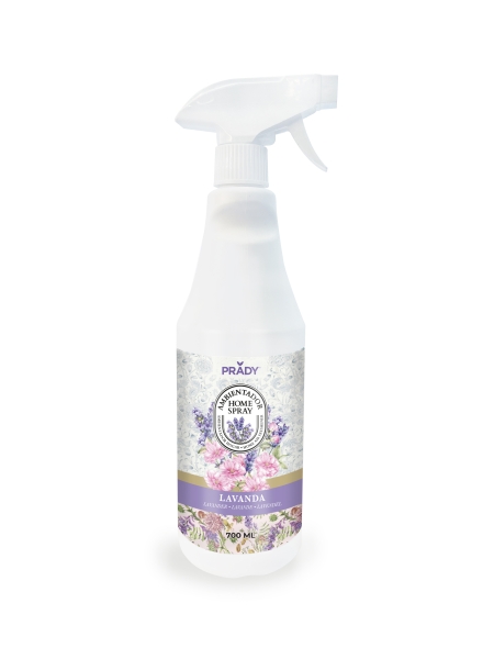 Prady Ambientador Home Spray Lavanda - Frasco de 700 ml - Spray Pulverizador