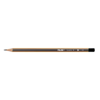 Milan Lapices de Grafito 4B - Triangular - Color Naranja · Pack de 12 uds.