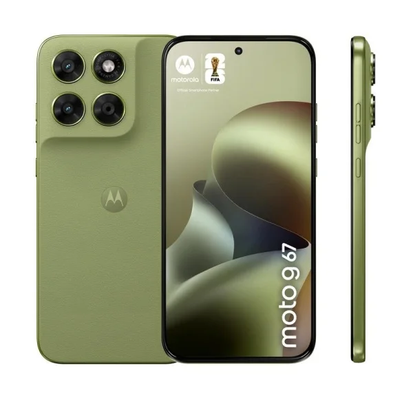 Motorola Moto G67 5G Smartphone Pantalla 6.8" - 4GB - 256GB - Camara 50mp - Bateria 5200mAh - Color Verde