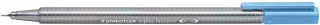 Staedtler Triplus Fineliner 334 Rotulador de Punta Fina - Trazo de 0.3mm - Tinta Base de Agua - Color Azul Cielo · Pack de 10 uds.
