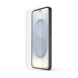 Hama Clear Protect Protector de Pantalla para Samsung Galaxy S25 - Antihuellas - Vidrio de Seguridad - Grado de Dureza 9H - Color Transparente