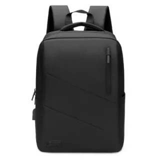 Subblim Mochila para Portátil City Backpack 15,6" - Compartimento acolchado - Resistente al agua - Puerto USB - Color Negro
