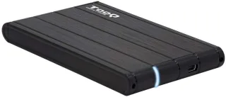 Tooq Carcasa Externa HDD/SDD 2.5" hasta 9,5mm SATA USB 3.0 - Color Negro