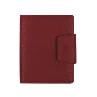 Finocam Classic Nova Agenda en Catalan - Anual 2026 - Formato 602 - 100x24x125mm - Semana Vista Horizontal - Color Rojo