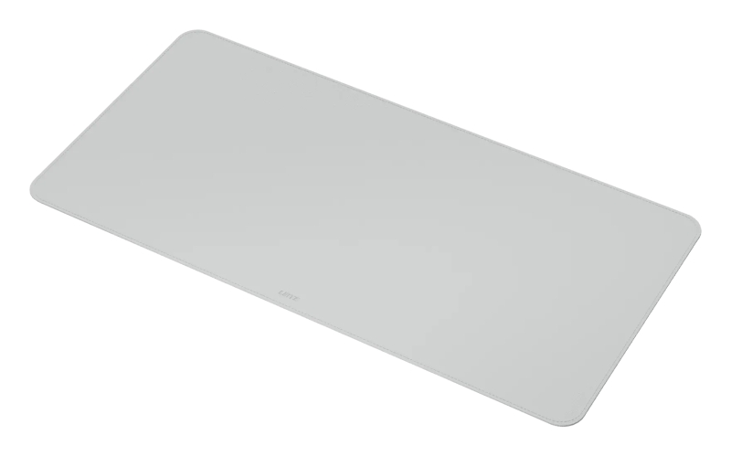 Leitz Alfombrilla de Escritorio Grande 80x40cm - Espesor 2mm - Antideslizante - Impermeable - Color Gris