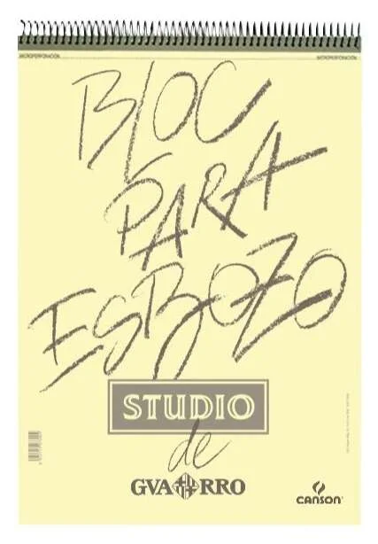 Canson Bloc de Dibujo para Esbozo de 100 Hojas A3 - 29,7x42cm - 90g - Color Blanco