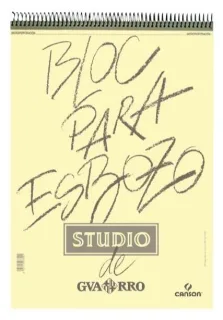 Canson Bloc de Dibujo para Esbozo de 100 Hojas A3 - 29,7x42cm - 90g - Color Blanco